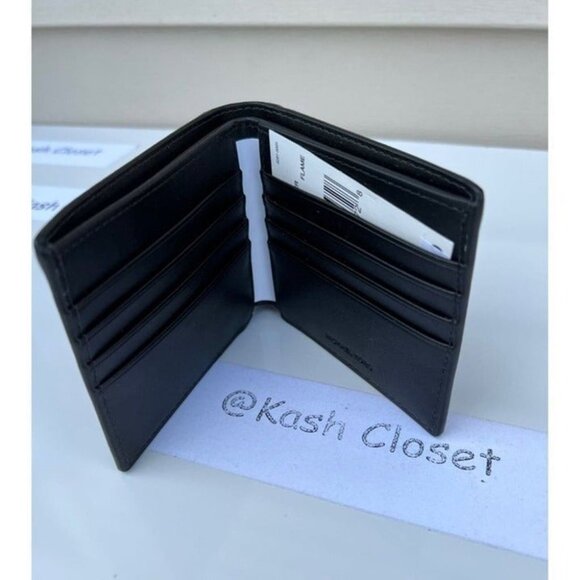 Michael Kors mens wallet billfold logo and leather Flame NO TAG - Picture 4 of 8